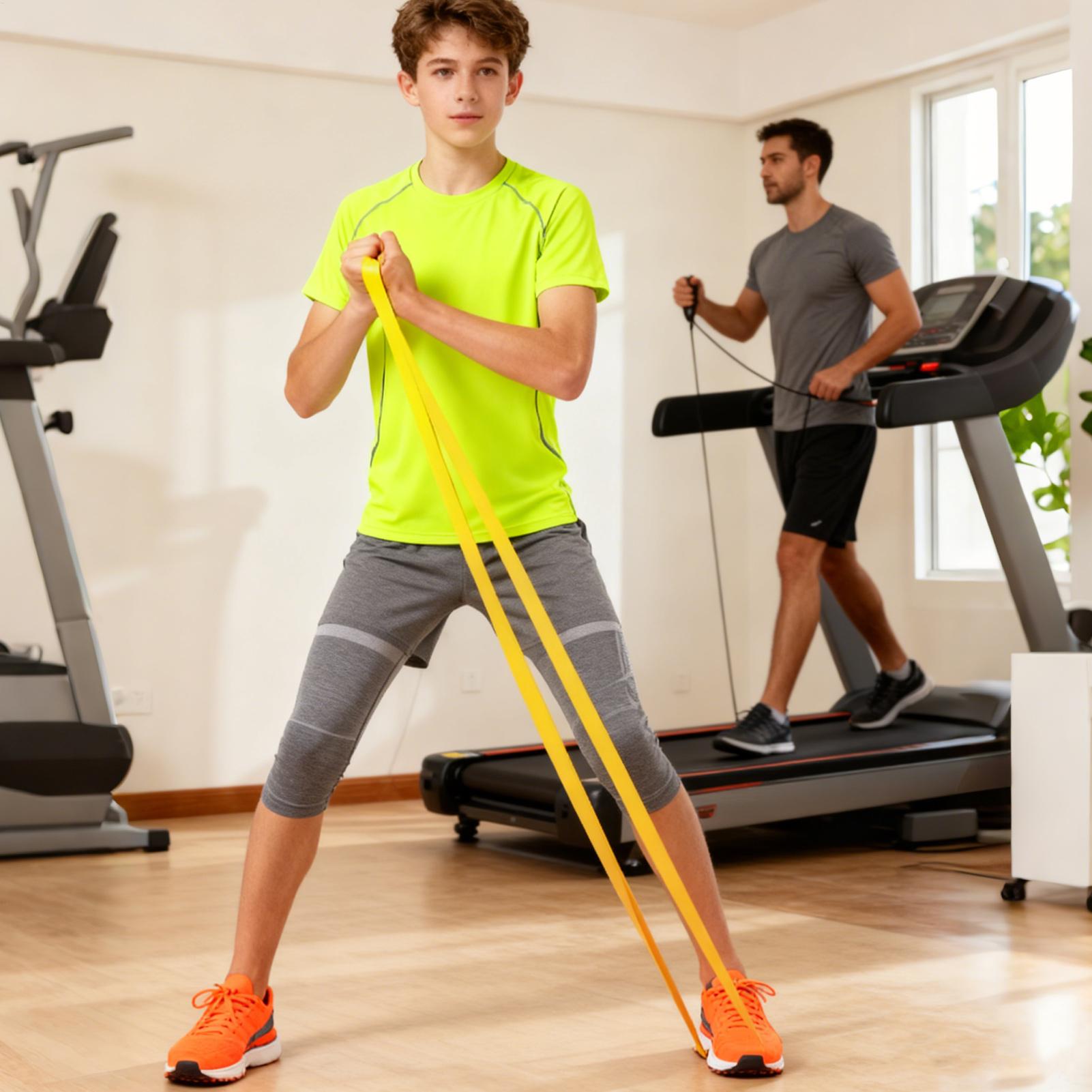 สายรัดออกกำลังกายแบบยืดหยุ่น ส - Home Gym Resistance Machine บทวิจารณ์และราคา