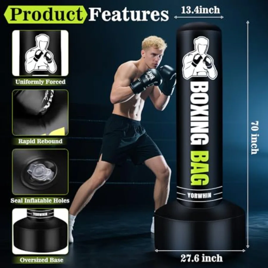 กระสอบชกอิสระสําหรับผู้ใหญ่วัย - Boxing Bag Stand บทวิจารณ์และราคา